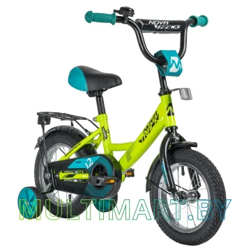 Детский велосипед Novatrack Vector 123VECTOR.GN20 (салатовый/черный, 2020) картинка 2